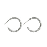 With Love Hooped Earrings
